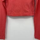 Lululemon  Ebb to Street Long Sleeve Top Pale Raspberry Cropped Padded Size 8 Photo 4