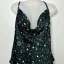 Nasty Gal  Black Star And Moon Print Cowl Neck Cami Top NWT Womens Size 16 UK 20 Photo 1