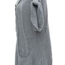 BCBG MaxAzria Women's Gray Sweater Tunic w/Front‎ Pockets Size Medium Photo 1