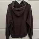 NINTH HALL Fundamentals Brown Wash Boxy Hoodie Photo 1