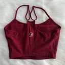 Bombshell sportswear burgundy sports bra Photo 0