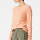 Outdoor Voices Size S FastTrack Waffle Longsleeve Top In Melon Outdoors NEW Photo 1