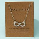 infinity Forever Love Pendant Silver Necklace Photo 0