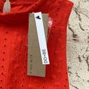 DO+BE NWT A day with  Red Orange Size large keyhole cutout knee length dress Photo 3