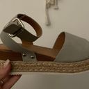 Wedge Platform Sandals Tan Size 7.5 Photo 1