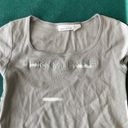 DKNY  Green Jeans Baby Tee Photo 1