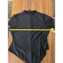 SKIMS  ZIP FRONT LONG SLEEVE ONE PIECE SWIMSUIT in Onyx Size 4XL Photo 7