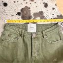 One Teaspoon Messed Up Saints Boyfriend Jeans Size 25 Military Khaki NWOT Photo 11