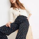 Madewell Emmett Wide Leg Crop Pants Floral Photo 1