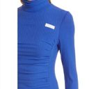 Ganni  Rib Turtleneck Stretch Tencel Lyocell Top Photo 2