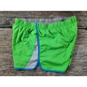 Patagonia  Womens Polyester Green Blue Shorts Running Jogging Photo 6