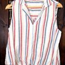 beach lunch lounge Linen blend Top Size Medium Photo 0