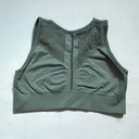 Z By Zella Olive Army Green Workout Yoga Sports Bra Photo 1