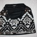 EXPRESS  Sequin Mini Skirt Black - Size XS Photo 2