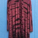 LA Made  Women's Tie Dye Iris Cardigan Duster Sweater Small Photo 1