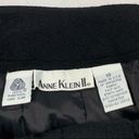 Anne Klein Vintage  II Black Wool Pencil Skirt Photo 7