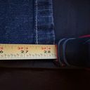 Lee Mid Rise Boot Cut Low Waist Wide Leg Blue Jeans Sz P12 Visible White Thread Photo 11