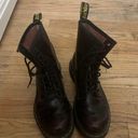 Dr. Martens Maroon Doc Martens Photo 1