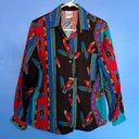 Krass&co Western Plains Trading . Vintage Southwest Pattern Button Down Shirt Size M Photo 0