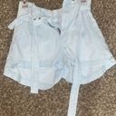 American Eagle striped Paper Bag Shorts Photo 1