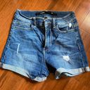 Francesca's Francesca’s Harper High Rise Jean Shorts Photo 0