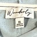 Wonderly Women's Size XL 2 Pc Loungewear Pajamas Set Hoodie Sage Green Soft Photo 4