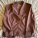 Coldwater Creek Women’s  brown blazer.  Size 16 Photo 0