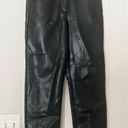 Wilfred NEW Aritzia  The Melina High-waisted Vegan Leather Pants Black Photo 5