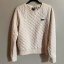 Patagonia  Women’s Organic Cotton Quilt Crew Pullover Size medium Photo 2