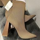 ZARA  fabric ankle boot with geometric heel 3233/010 Photo 0