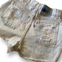 Levi's Levi’s Vintage High Waisted Light Wash Distressed Cut Off Booty Shorts | Sz 24 Photo 1