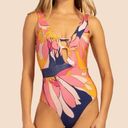 Trina Turk New!  Breeze Plunge Maillot One Piece Swimsuit Photo 0