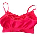 Free People Movement Fp Movement women hot pink strappy sports bra Photo 1