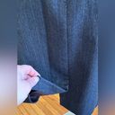 Ralph Lauren Midi Business Attire 100% Wool Skirt With Blue & Gray strip… Photo 6