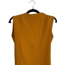 ZARA  Plunging Neck Sleeveless Stretch Bodysuit Ruched Shoulders Snap Crotch S Photo 6