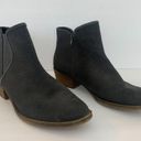 Kensie  Dark Gray Perforated Gerona Ankle Boots Photo 1