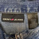 DKNY Jeans cotton blend button up denim jacket  Photo 10