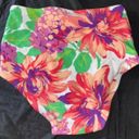 American Eagle  Outfitters Floral High Waisted Bikini Bottoms Photo 1