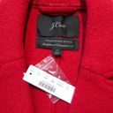 J.Crew NWT  Daphne Topcoat in Bold Red Italian Boiled Wool Coat 14 $228 Photo 3