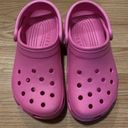 Crocs  Women's Pink Classic Clog Mens 5/ Womens 7 Photo 1