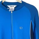 Pearl Izumi  Unisex Cycling Zip Front Top Size Medium in Blue Photo 1