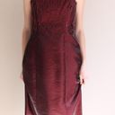 Alex Evenings Vintage Red Beaded Maxi Prom Dress Photo 1