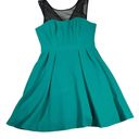 BCBGeneration  Green Sleeveless Dress Side/Back Cut Out Sweetheart‎ Neckline Sz 2 Photo 7