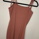 Wild Fable Mauve, Pink Ribbed Bodycon Dress Photo 6