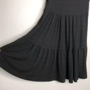 See You Monday  Flowy Tiered Little Black Dress S Photo 6