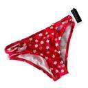 California Waves California for Waves Bikini Bottom Red Floral Print Size XS NWT Photo 0