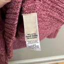 L.L.Bean Women's  Double L Mixed-Cable Knit Pink Sweater Front Cardigan Medium Photo 9