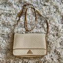 Liz Claiborne Vintage Beige/Tan Neutral Earth Tones  Crossbody Purse Bag Photo 0