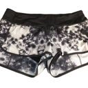 Lululemon  Speed Shorts black roses black white womens running 4 Photo 0