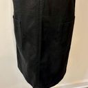 Boden USA Boden Women’s Trafalgar Modern Jumper Black Denim Sleeveless Shift Dress Photo 4